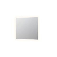 INK SP5 Spiegel op aluminium frame met indirecte LED-verlichting rondom, colour-changing en sensorschakelaar 80 x 90 x 4 cm