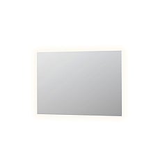INK SP5 Spiegel op aluminium frame met indirecte LED-verlichting rondom, colour-changing en sensorschakelaar 80 x 120 x 4 cm