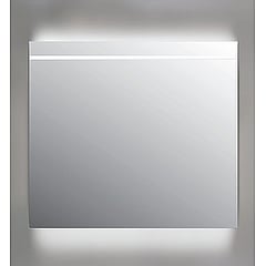 INK SP6 spiegel met aluminium frame met indirecte boven- en onder LED-verlichting, colour-changing en sensorschakelaar 80 x 180 x 4 cm