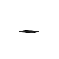 Proline Top afdekplaat gelakt 60 x 3,2 x 46 cm, mat zwart