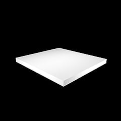 Basic Algemeen afdekplaat 50 x 3,2 x 46 cm, ice white