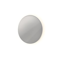 INK SP17 ronde spiegel voorzien van dimbare LED-verlichting, verwarming en colour-changing ø 100 cm, mat wit