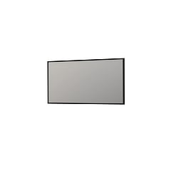 INK® SP18 rechthoekige spiegel verzonken in stalen kader 80 x 160 x 4 cm, mat zwart