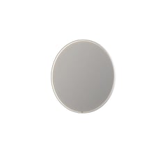 INK SP24 ronde spiegel voorzien van dimbare LED-verlichting, verwarming en colour-changing ø 120 cm, mat wit