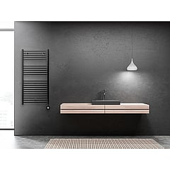 Masterwatt CALOR elektrische badkamerradiator 350W 84,2 x 46 x 8 cm, zwart