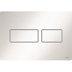 TECE Solid wc-bedieningsplaat voor duospoeling 22 x 15 x 0,6 cm, glanzend wit