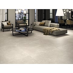 Baldocer Cerámica Arkety keramische vloer- en wandtegel betonlook gerectificeerd 60 x 60 cm, taupe