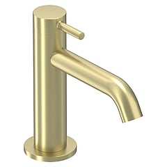 IVY Bond fonteinset: fonteinkraan model S 13,8 cm en clickplug, geborsteld mat goud PVD