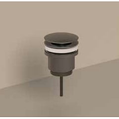 IVY Bond fonteinset: fonteinkraan geschikt voor wandmontage 1/2" aansluiting en inkortbaar met always open plug, chroom