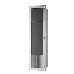 Sub inbouwbox geschikt als toiletrolhouder- en/of reserverolhouder 74 x 20,8 x 14,2 cm