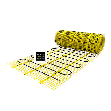 MAGNUM Mat vloerverwarmingsmat set met Remote Control WiFi thermostaat 0,75 m², 113 W