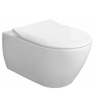 Villeroy & Boch Subway 2.0 CombiPack hangend toilet diepspoel CeramicPlus Directflush met toiletzitting SlimSeat en softclose en quickrelease, wit alpin