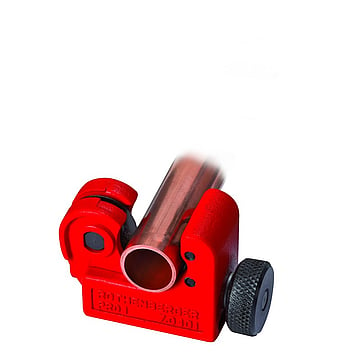 Rothenberger Minicut pro 1 pijpsnijder koper 3-16 - geschikt voor koper/aluminium/kunststof, rood