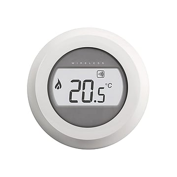 Honeywell Home Round On/Off kamerthermostaat aan/uit 24V, wit