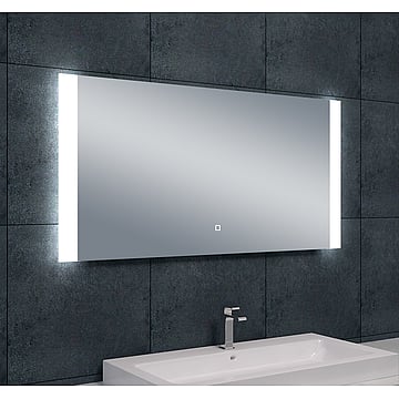 Wiesbaden Sunny dimbare LED condensvrije spiegel 120x60 cm