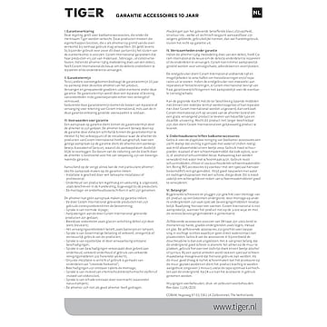 Tiger Items bekerhouder 11,5 x 8 x 10,5 cm, chroom