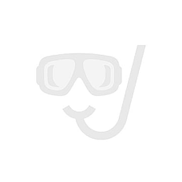 Linido Linido douchestoel zithoogte 54 cm met opklapbare armleggers, wit LI2139000102
