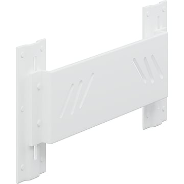 Pressalit A/S VALUE montageplaat voor wastafels, handmatig in hoogte verstelbaar 35 x 60 cm, wit