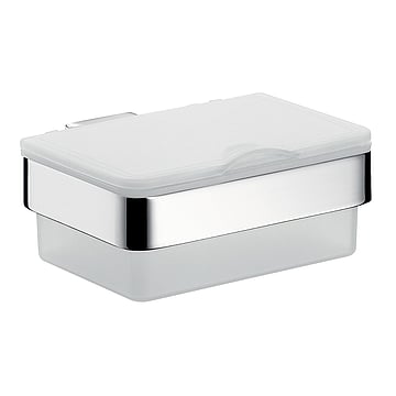 Emco Loft box voor vochtige doekjes 6 x 15,5 x 15,4 cm, emco-steel