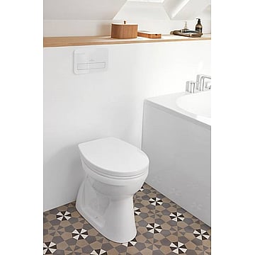 Villeroy & boch O.novo closetzitting ovaal quickrelease + softclosing wit, wit