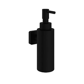 Hotbath Gal zeepdispenser wandmodel 17,3 x 5 x 10,7 cm, mat zwart