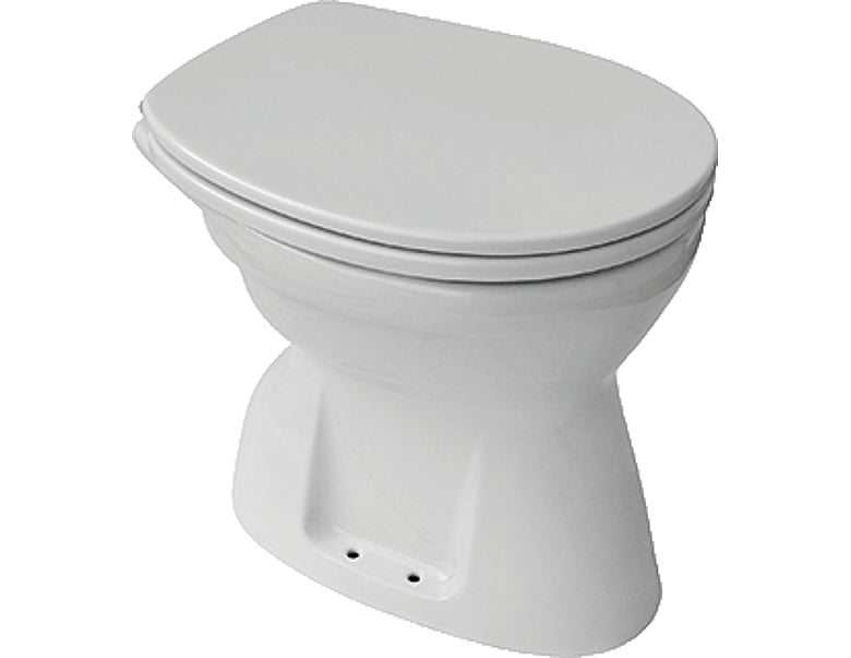 Villeroy & Boch staand vlakspoel toilet met AO-afvoer 36x39 cm, wit