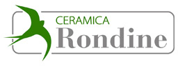 Logo van het merk ceramica rondine